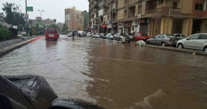 Rain in Cairo